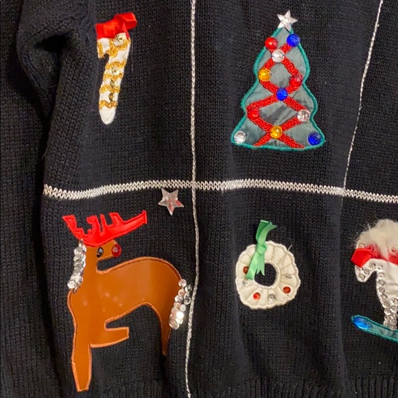 Ugly Christmas Sweater- authentic! Size medium - Picture 3 of 5